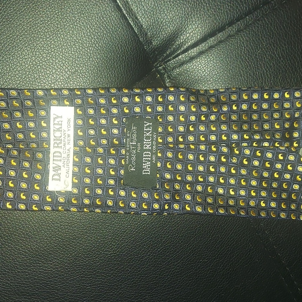 David Rickey tie